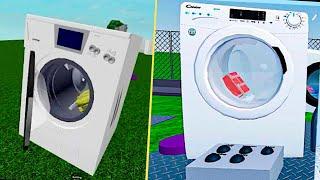 Destroying Washers: Candy, Beko, Indesit, LG *crazy jumping spins* (Roblox)