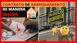  CONTRATO DE ARRENDAMIENTO (alquiler) DE UNA CASA, LOCAL O VIVIENDA de manera segura EN PERÚ 