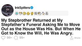 [Full Story] My Stepbrother Returned at My Stepfather’s Funeral Asking Me to Move Out...