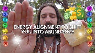 Energy alignment to shift you into abundance ASMR | Universal life force energy healing