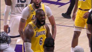 INSANE GAME! Los Angeles Lakers vs Memphis Grizzlies Final Minutes ! 2022-23 NBA Playoffs