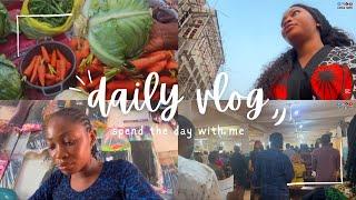 Spend the Day with Me | Unemployed Nigerian Wife & Mom Daily Life.