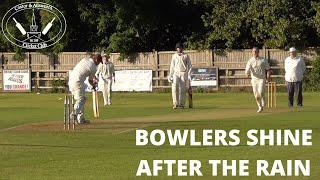 BOWLERS SHINE AFTER THE RAIN | Club Cricket Highlights - Castor & Ailsworth CC vs Waresley CC