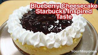 Blueberry Cheesecake Starbucks Inspired || How to Make Blueberry Cheesecake  Eps 52