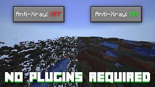 Stop Xraying on Your Minecraft Server WITHOUT Any Plugins!