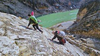 Nomadic life Difficult passage in the mountains of Khosrow and Nilofar to take Diana to the hospital