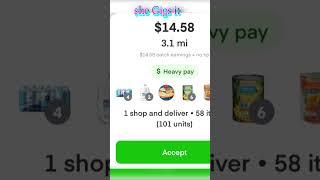 #Instacart There’s hope #bestbuy 1 item delivery only! No shopping #shorts  #shegigsit #gigapp