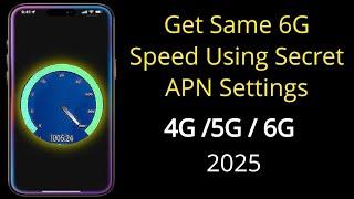 Hidden APN 2025 Settings That Deliver 6G Speeds