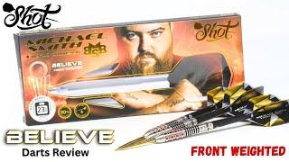 Shot Darts MICHAEL SMITH BELIEVE Darts Review Front Weighted Darts