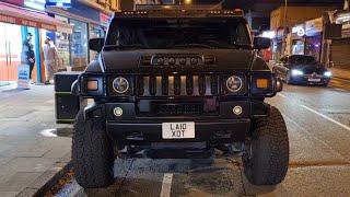 Hummer H2 - spotted by me in Ealing.  Haven't seen 1 of these in YEARS! 