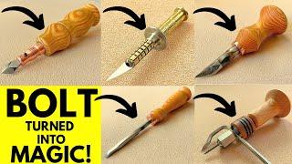 I Transformed a Simple Bolt into 5 Genius Tools – You Won’t Believe This! (Mixed)#handmadetools #diy