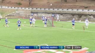 MLAX | No. 20 Rollins at Young Harris | Feb. 12, 2017