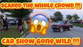 HE LOST IT… GOT WILD AND CRAZY AT THIS CAR SHOW !!!