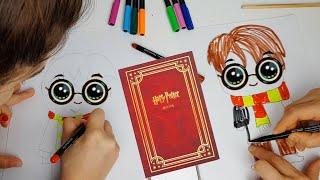 HARRY POTTER | EN İYİ ÇİZEN KAZANIR YARIŞMASI ?! KOMİK RESİM YAPMA KAPIŞMASI