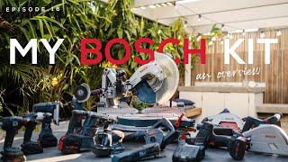 My BOSCH kit | An overview of my BOSCH power tools