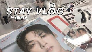 [STAY VLOG] 디아이콘을 이제야 올리는 사람이 있다? (나) || 스테이로그 || 덕질브이로그 || 잡지 || 디아이콘 || 택배깡