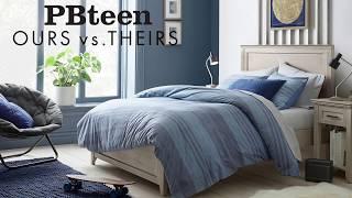 Ours vs. Theirs - Hampton Bed | PBteen