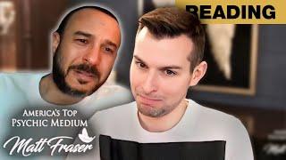 Man Tears Up During Emotional Psychic Reading with Matt Fraser