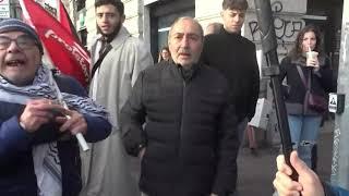 KLAUS DAVI ALLONTANATO DAI PRO PAL ALLA MANIFESTAZIONE DI MILANO CHE HA CERCATO DI SEGUIRE