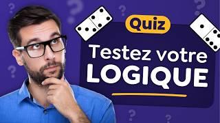 QUIZ pour tester votre Logique  - 20 Questions