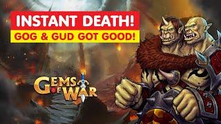 Gems of War Warlord Class Trial! Fast Easy Team and Best Strategy?