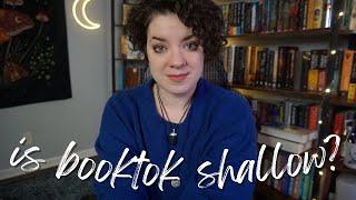 Is the book community shallow? | BOOK CHAT