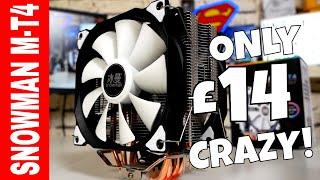 BEST 120mm Tower Cooler For Your PC Snowman M T4 Twin Fan