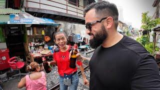 Thai Lady Shows Me Her Hood in Bangkok, Thailand  (Khlong Toei)