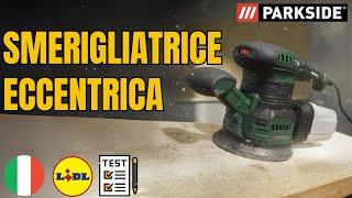 SMERIGLIATRICE ECCENTRICA Parkside PEXS 270 C3 ITALIA ITALIANO LIDL