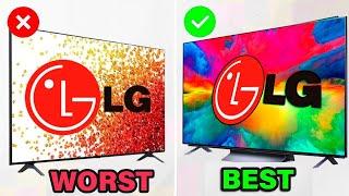 LG TVs Classified from WORST TO BEST  RANKING