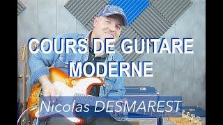 COURS DE GUITARE MODERNE - Nicolas DESMAREST