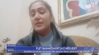 Mësuesi "sms" seksuale vajzave 14 vjeç, flet bashkëshortja: Ishte i dehur! - Shqipëria Live