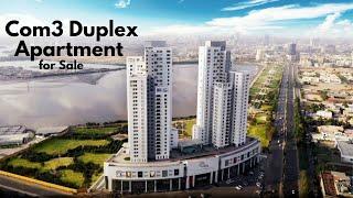 Com3 Duplex Apartment for Sale in Clifton Block 6 Karachi | Com3 Apartment | Realty Investments