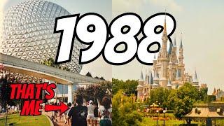 I went to Walt Disney World ... in 1988