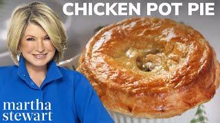 How to Make Martha Stewart's Chicken Pot Pies | Best Pot Pie Recipe