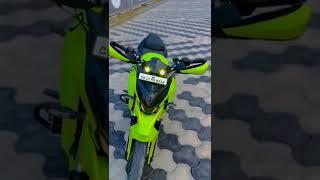 Bajaj NS 200 modified into green ghost #beera biker #amir Majid #mallu riders #sagarii #HSB OFFICIAL