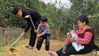 Cu Bon's Family Grows Vegetables - A Happy Day