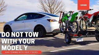 Don't Tow With A Tesla Model Y