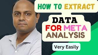 Easiest Way To Extract Meta Analysis Data From Articles! AI Tools For Collecting Meta Analysis Data