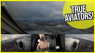 Full Power Takeoff! Avro RJ100 showing its STOL capabilities despite full load!  [AirClips]