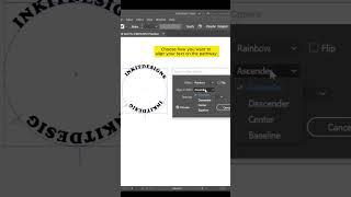 How to use Type tool in Adobe Illustrator!  #shorts #adobeillustrator