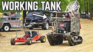 Go Kart TANK + Epic Riding | Mini Mayhem Spring 2019