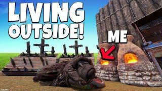 I Survived And Raided In Rust With NO Base!