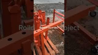 Car rollover jig