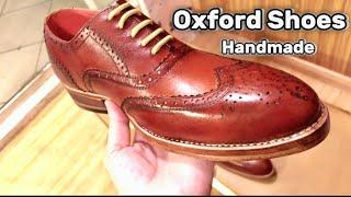 BESPOKE HANDMADE OXFORD SHOES | LEATHER SHOES | FORMAL WEAR | #bespoke #shoes #leather