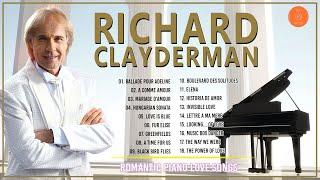 RICHARD CLAYDERMAN - Best Piano Relaxing 2024  Top 20 Richard Clayderman Greatest Hits