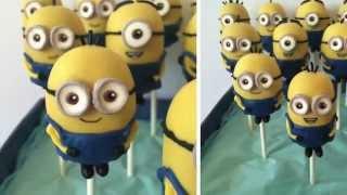 Minion Cake Pop Tutorial