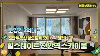 전격공개!! 힐스테이트 천안역 스카이움(급매보다 저렴함, 분양가 2억대 부터 시작)