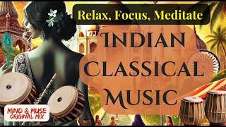 Peaceful Indian Music| Digital Art|  Work | Relax | Breathe || 60 minutes #yogamusic #flutemusic