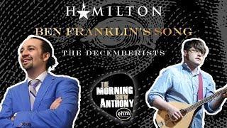 Lin-Manuel Miranda Hamildrops with The Decemberists Ben Franklin's Song!